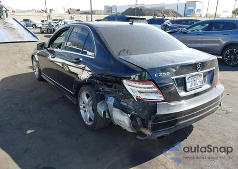 2013 Mercedes-Benz C 250 Sport from USA, damaged, VIN WDDGF4HB1DR265804